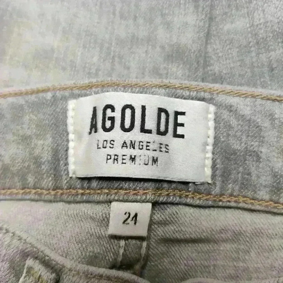 Agolde | Sophie Hi Rise Crop Skinny Jeans Size 24 - Picture 7 of 9